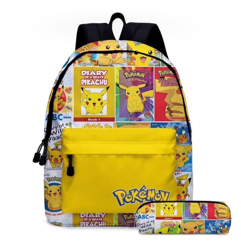 mochila y estuche pokemon mochila y estuche pokemon