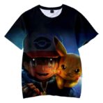 camiseta ash y pikachu