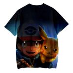 camiseta de ash y pikachu