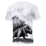 camiseta de bulbasaur zombi