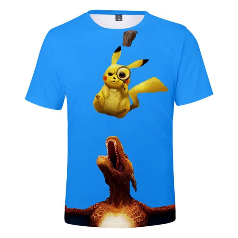 camiseta detective pikachu charizard camiseta detective pikachu charizard