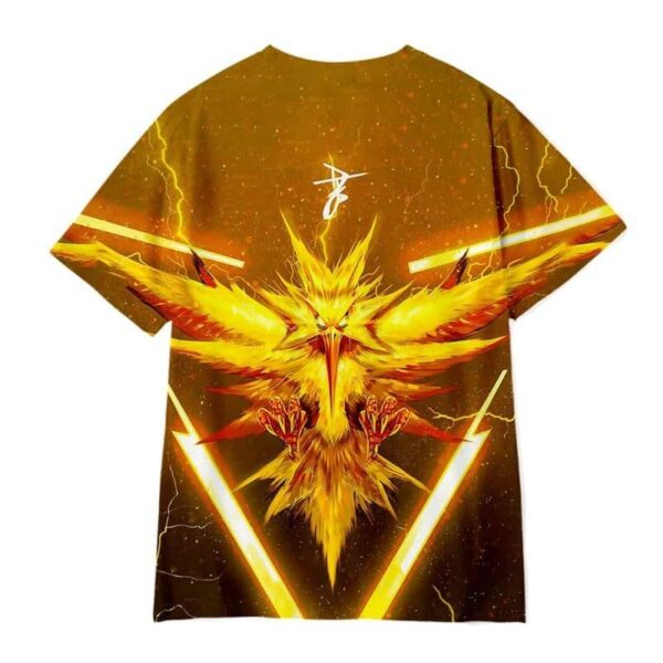 camiseta de legendario zapdos