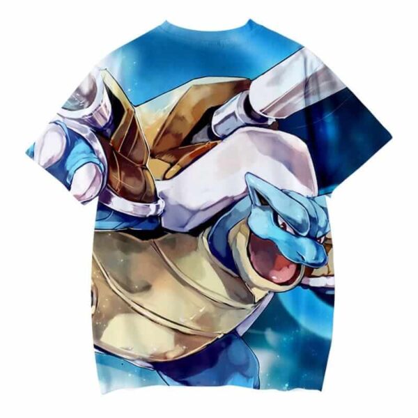 camiseta de mega blastoise