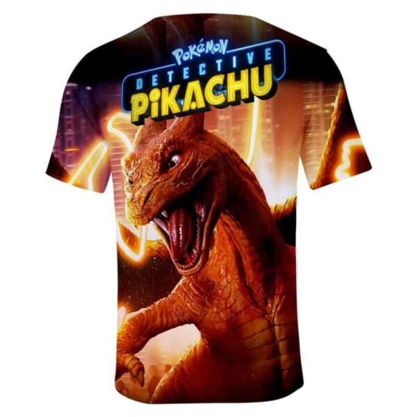 camiseta de película charizard