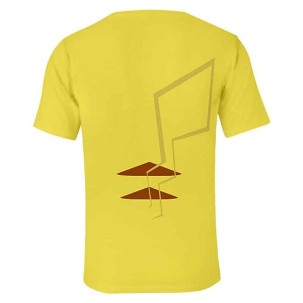 camiseta de pikachu amarillo