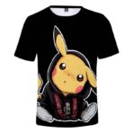 camiseta pikachu capucha