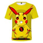 camiseta pikachu flash