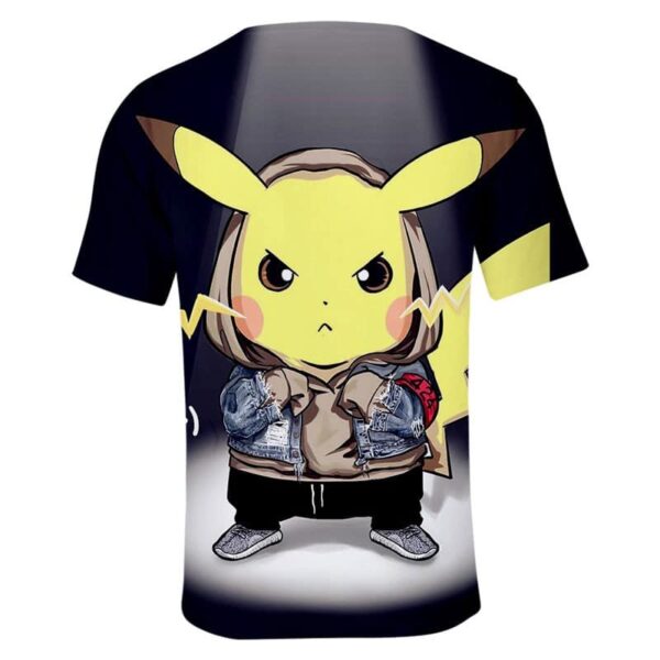 camiseta de pikachu street fight