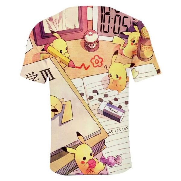 camiseta pikachu y travesura