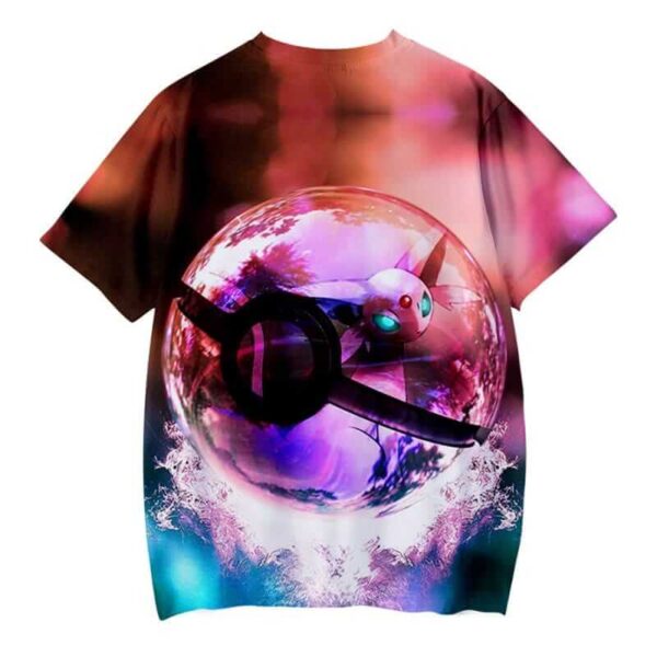 camiseta de pokeball espeon