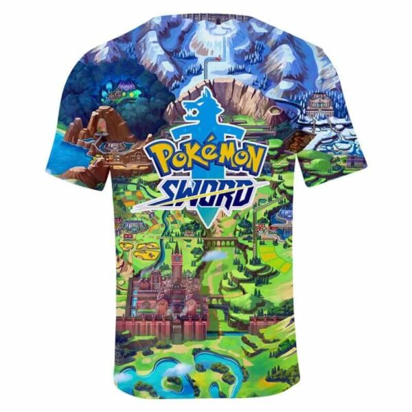 camiseta de pokemon espada