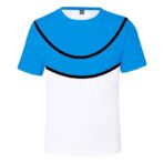 camiseta pokemon negro y blanco