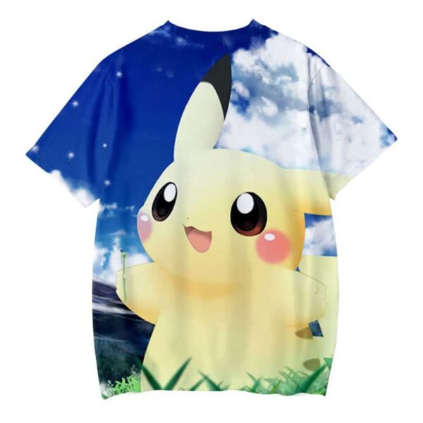 camiseta de pokemon pikachu bebé