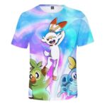 camiseta pokemon starters espada y escudo