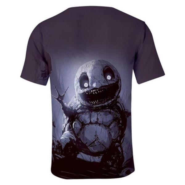 camiseta de squirtle zombi