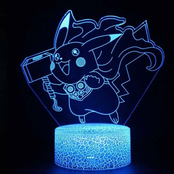 lampara pikachu thor