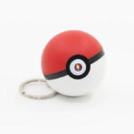 llavero de pokeball rojo
