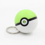 llavero de pokeball verde