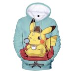 sudadera detective pikachu café