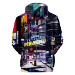 sudadera de detective pikachu ciudad
