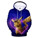 sudadera detective pikachu corazón