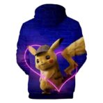 sudadera de detective pikachu corazón