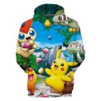 sudadera de pikachu alegre