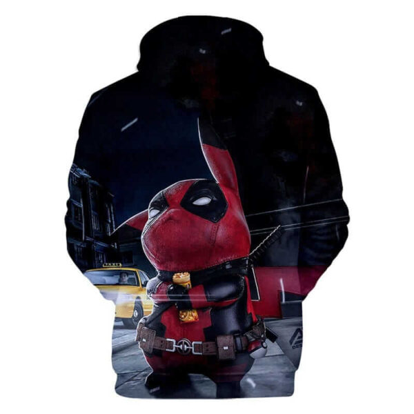 sudadera de pikachu deadpool