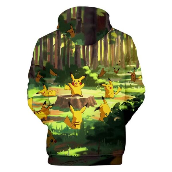 sudadera de pikachu salvajes