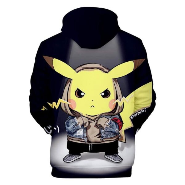 sudadera de pikachu street fight