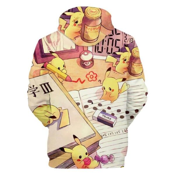sudadera pikachu haciendo travesuras