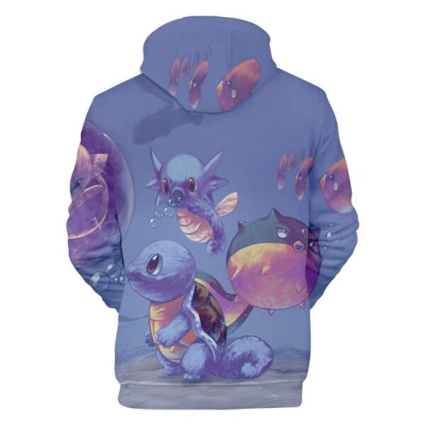 sudadera de squirtle qwilfish horsea